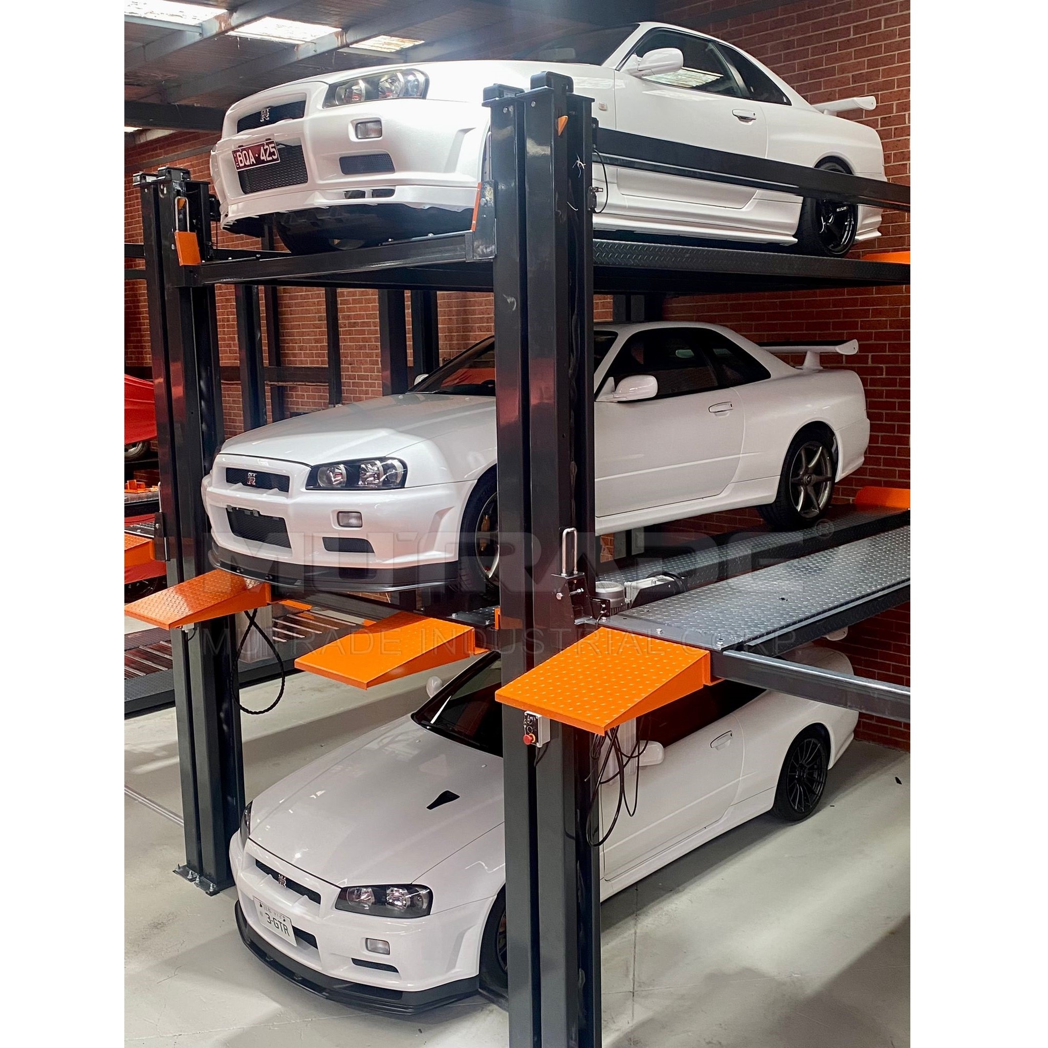 Hydro-Park 2525 - 2500kg Compact Car Parking Triple Stacker