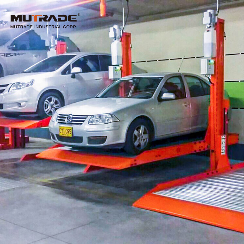 Double Floor Mechanical Car Parking Lift